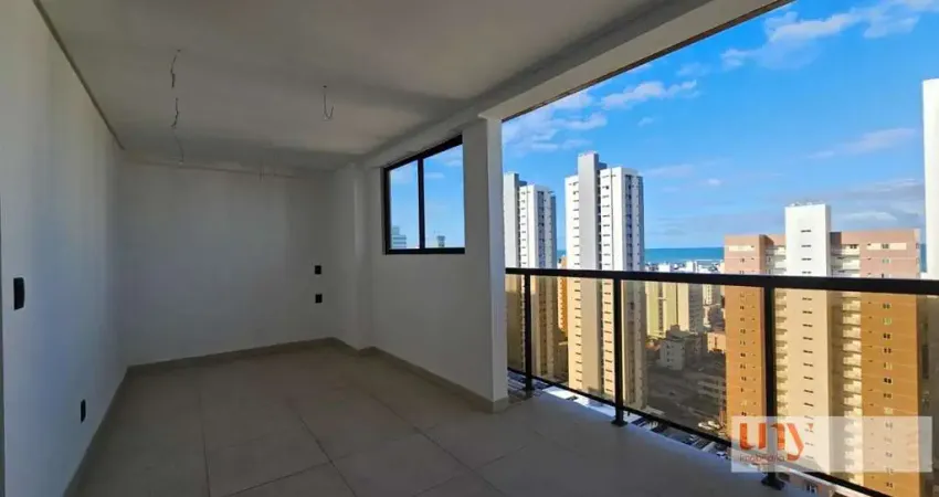 Oportunidade! apt 2 suítes e vista mar em frente ao parque parahyba 1