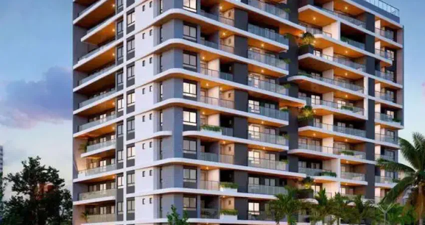 Apartamento em construção com 78 m², 3 quartos e vista para o mar no cabo branco