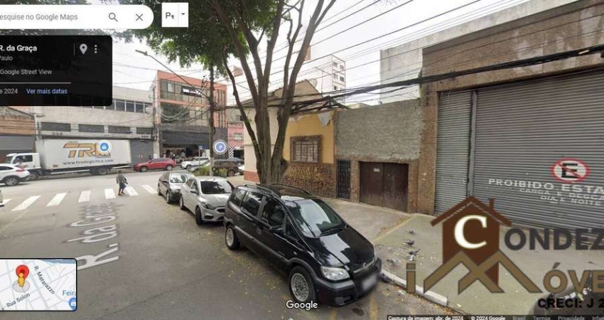 Terreno à venda na Rua da Graça, Bom Retiro, São Paulo