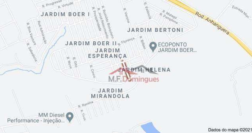 Terreno à venda, 214 m² por R$ 190.000,00 - Jardim Boer II - Americana/SP