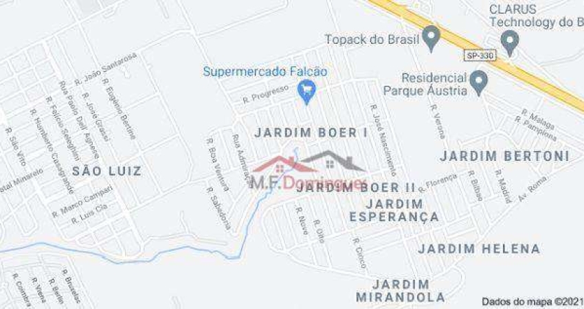 Terreno à venda, 150 m² por R$ 150.000,00 - Jardim Boer I - Americana/SP