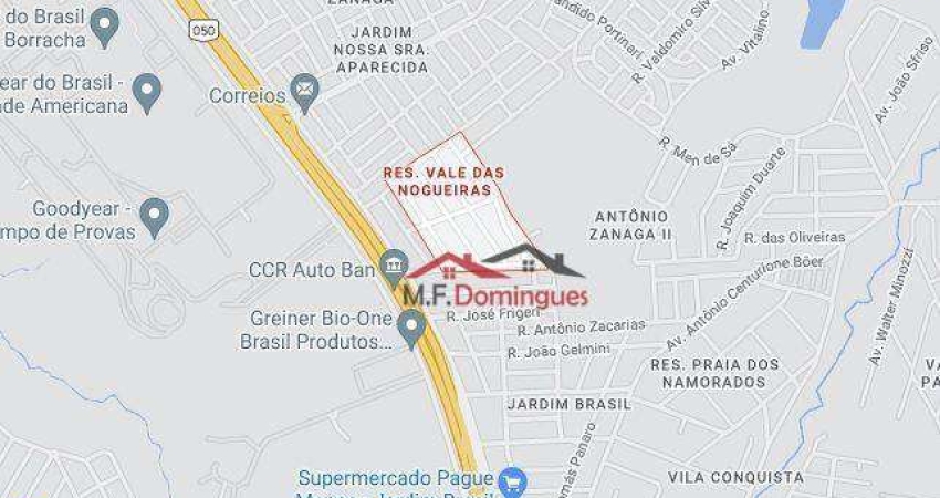 Terreno à venda, 150 m² por R$ 140.000,00 - Residencial Vale das Nogueiras - Americana/SP