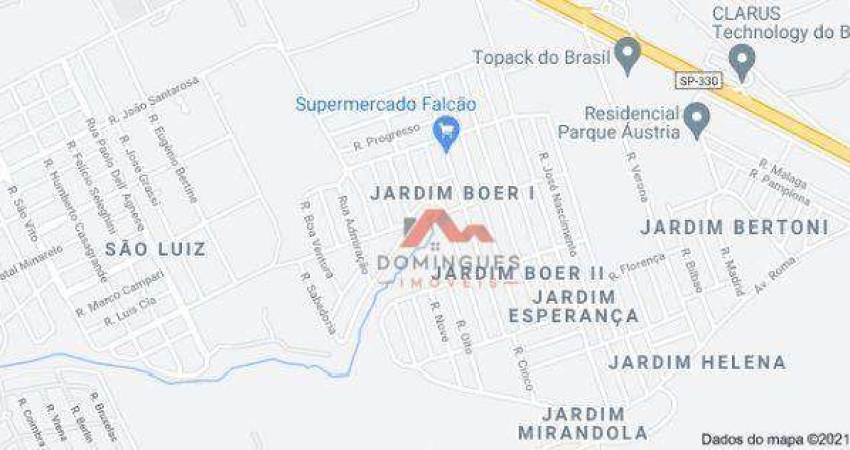 Terreno à venda, 150 m² por R$ 155.000,00 - Jardim Boer II - Americana/SP