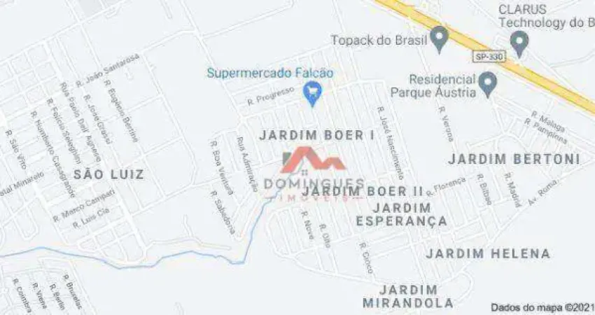 Terreno à venda, 150 m² por R$ 160.000 - Jardim Boer I - Americana/SP