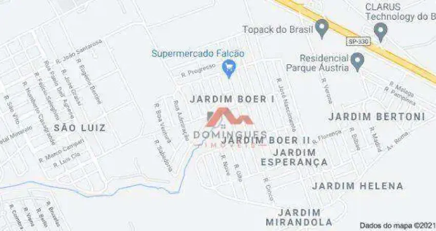 Terreno à venda, 150 m² por r$ 150.000,00 - jardim boer ii - americana/sp