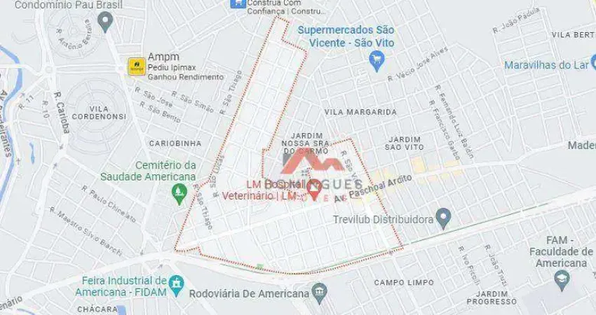 Terreno à venda, 390 m² por R$ 330.000,00 - São Manoel - Americana/SP