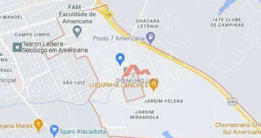 Terreno à venda, 150 m² por R$ 130.000,00 - Jardim Helena - Americana/SP