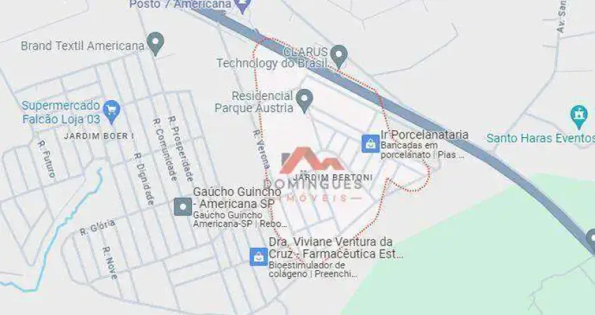 Terreno à venda, 161 m² por r$ 160.000,00 - jardim bertoni - americana/sp