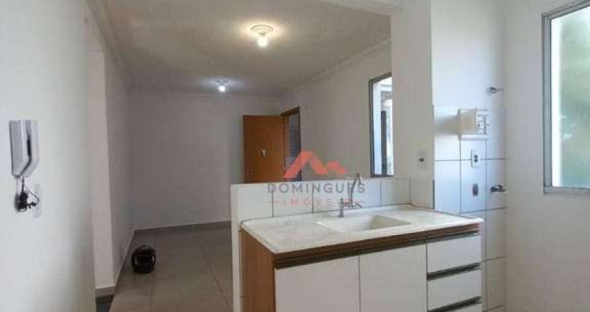 Apartamento com 2 dormitórios à venda, 45 m² por R$ 205.000,00 - Jardim Bertoni - Americana/SP