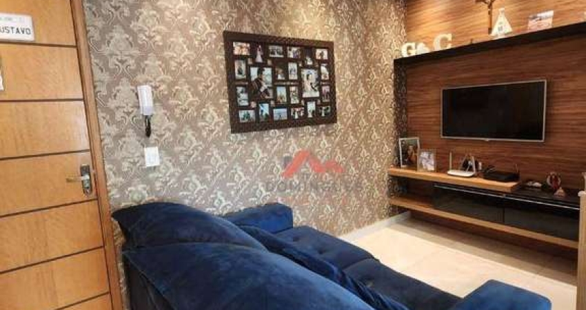 Apartamento com 2 dormitórios à venda, 59 m² por R$ 285.000,00 - Parque Nova Carioba - Americana/SP