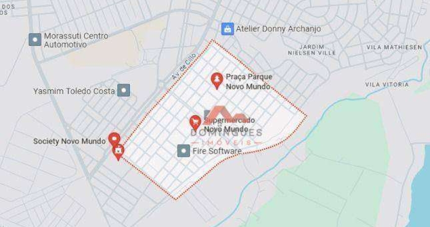 Terreno à venda, 375 m² por R$ 450.000,00 - Parque Novo Mundo - Americana/SP