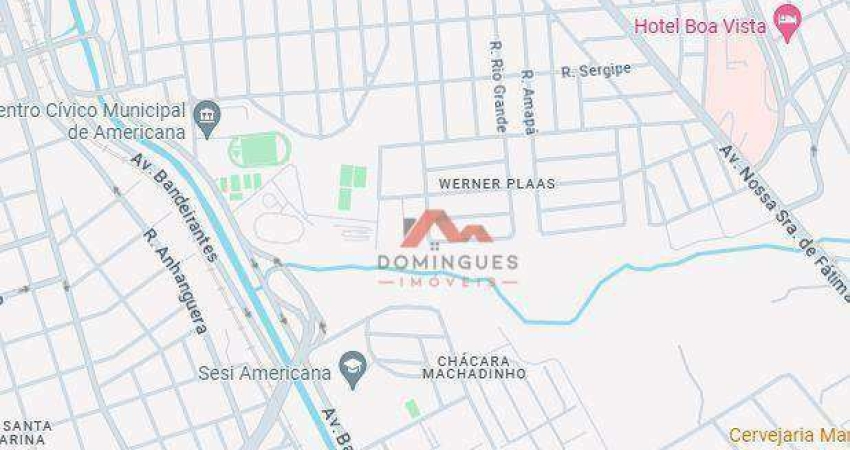 Terreno à venda, 300 m² por R$ 350.000,00 - Werner Plaas - Americana/SP