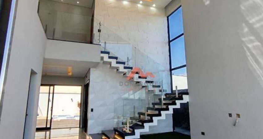 Sobrado com 3 dormitórios à venda, 288 m² por R$ 2.440.000 - Condomínio Pau Brasil - Americana/SP