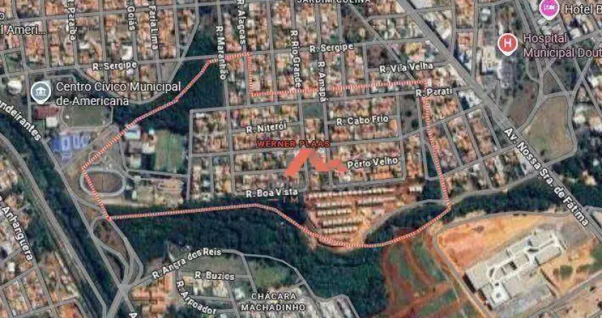 Terreno à venda, 776 m² por r$ 850.000 - werner plaas - americana/sp