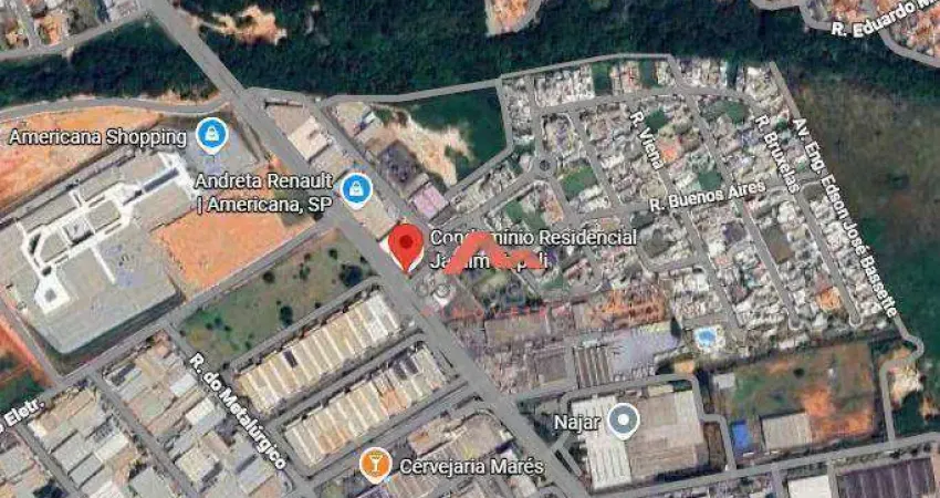 Terreno à venda, 360 m² por R$ 1.115.000 - Maria Crivellone Abrão - Americana/SP