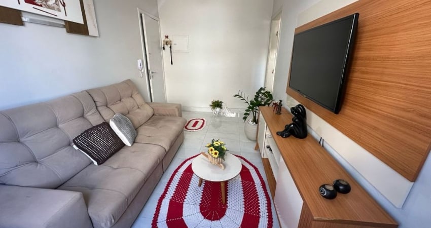 Apartamento no Centro de Mongaguá 1 dormitorios 100 metros da praia