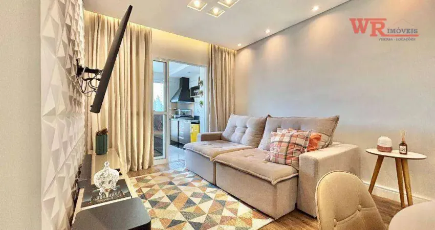 Apartamento com 3 dormitórios à venda, 93 m² - centro - são bernardo do campo/sp