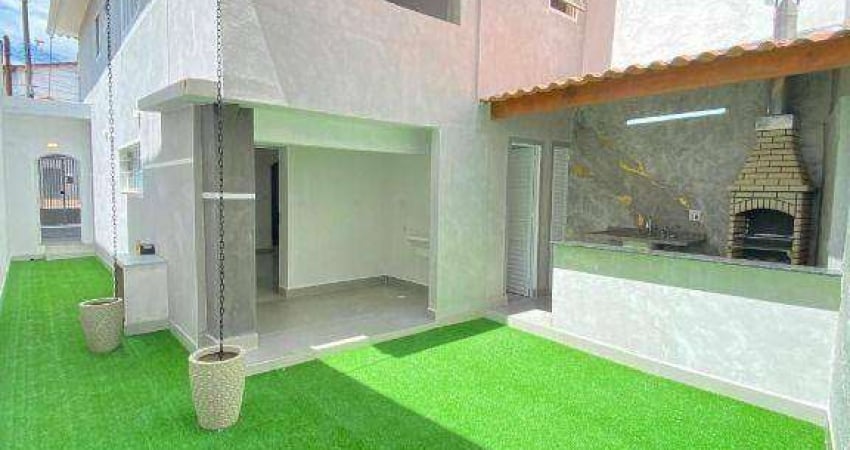 Sobrado à venda, 143 m² por R$ 630.000,00 - Vila Eldízia - Santo André/SP