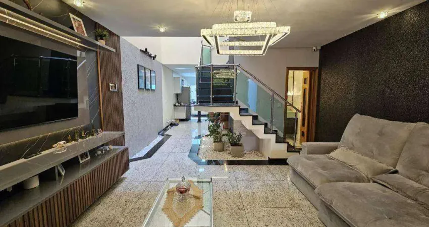 Casa com 3 quartos à venda na Rua Dom Silvério Pimenta, 282, Vila Scarpelli, Santo André