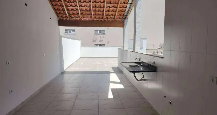 Cobertura com 3 dormitórios à venda, 73 m² por R$ 850.000,00 - Campestre - Santo André/SP