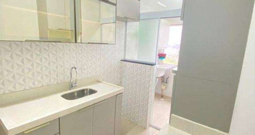 Apartamento com 2 dormitórios para alugar, 60 m² por R$ 2.385,75/mês - Nova Petrópolis - São Bernardo do Campo/SP