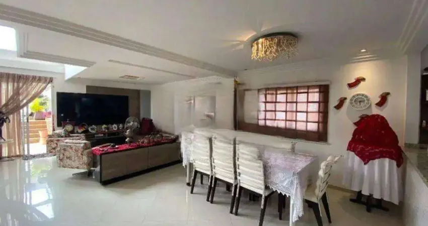 Cobertura com 4 dormitórios à venda, 467 m² por r$ 2.600.000,00 - jardim - santo andré/sp