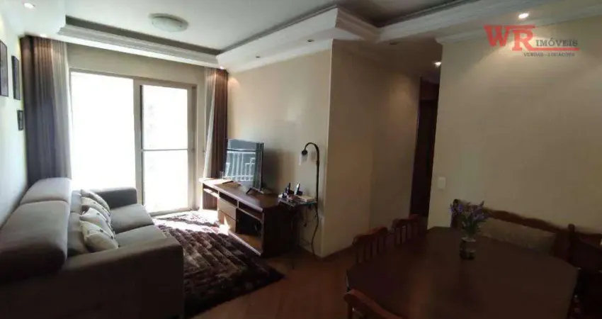 Apartamento com 3 dormitórios para alugar, 65 m² por r$ 3.672,00/mês - baeta neves - são bernardo do campo/sp