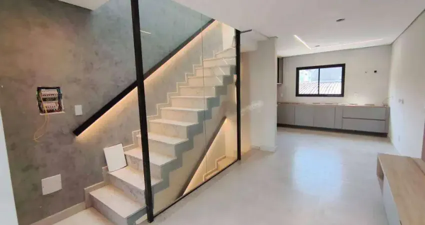 Sobrado com 2 dormitórios à venda, 110 m² por R$ 699.000 - Jardim Santo Alberto - Santo André/SP