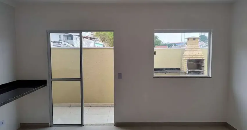Apartamento cobertura de 2 dormitórios, sala, cozinha e churrasqueira para venda na parada inglesa