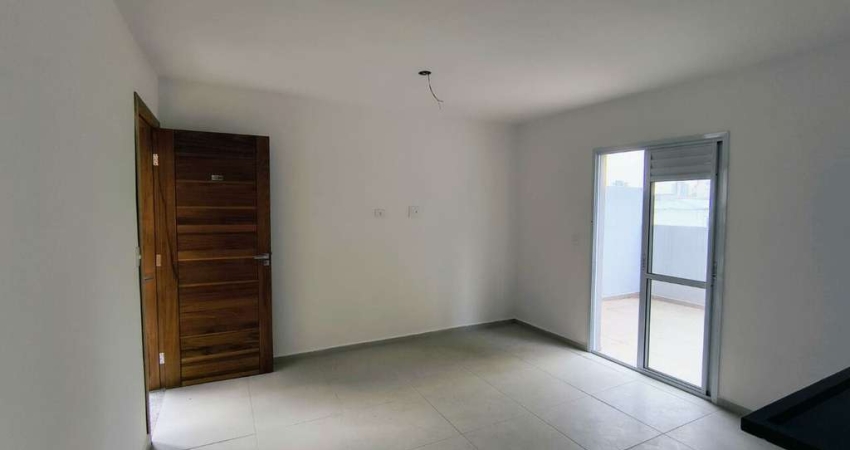 Apartamento novo a venda, com 2 dormitórios, banheiro, 01 vaga e garden, em Santana