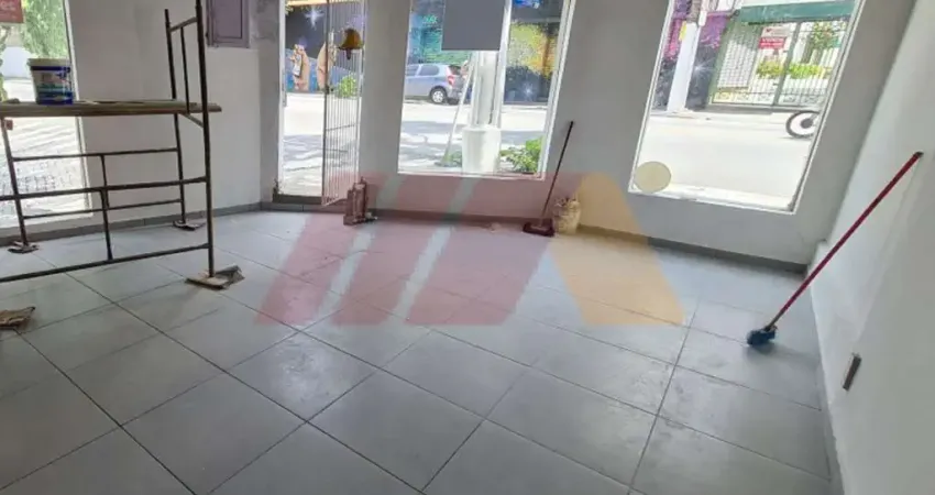 Salão comercial para locação com 80 metros em em Santana