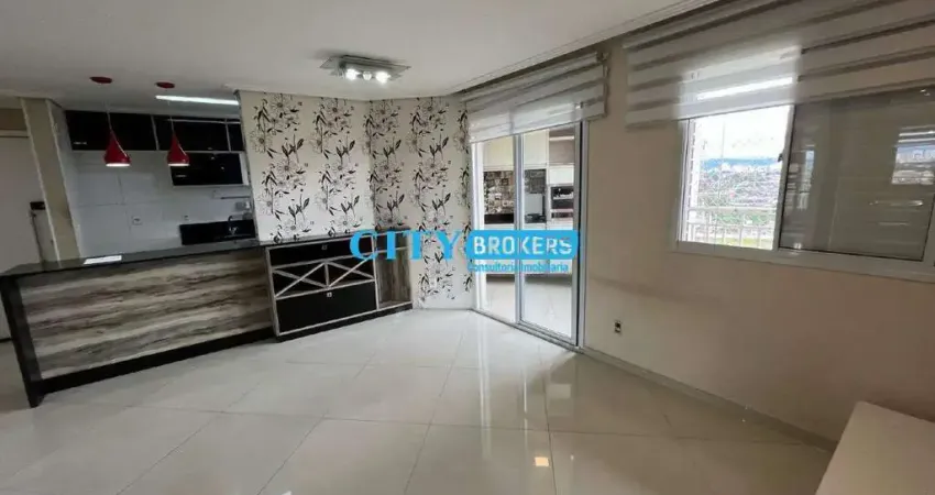 Apartamento 2 quartos com suíte para locação com 65m² vila endres-guarulhos - sp