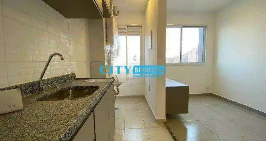 Apartamento 34m², com 2 quartos para venda e locação na vila endres, guarulhos, sp.