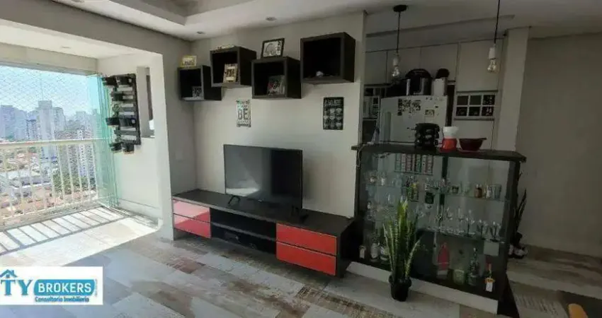 Apartamento à venda com 59m², 2 quartos, 1 vaga no bairro tatuapé, são paulo