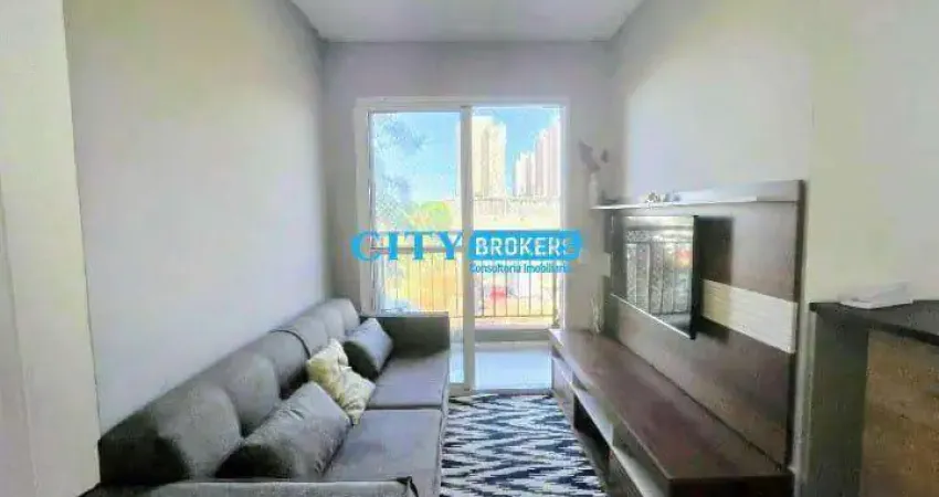 Apartamento mobiliado de 2 quartos com lazer completo em vila são joão, guarulhos – 40 m²