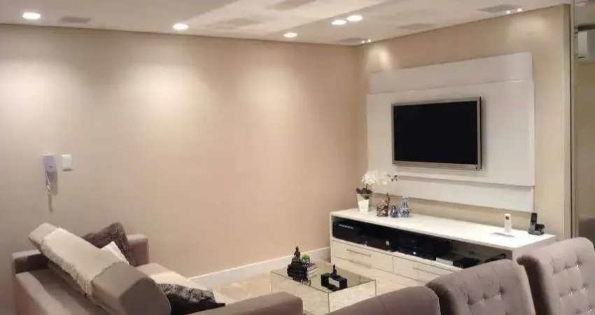 Apartamento 91m ², 2 salas, com 3 quartos, sendo 1 suíte com varanda gourmet à venda na vila augusta