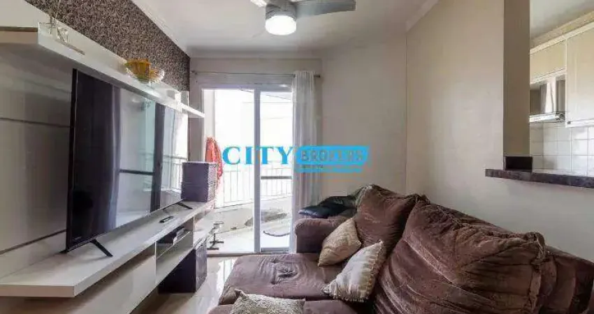 Apartamento 56m² à venda em guarulhos, 2 dormitórios, residencial atua guarulhos