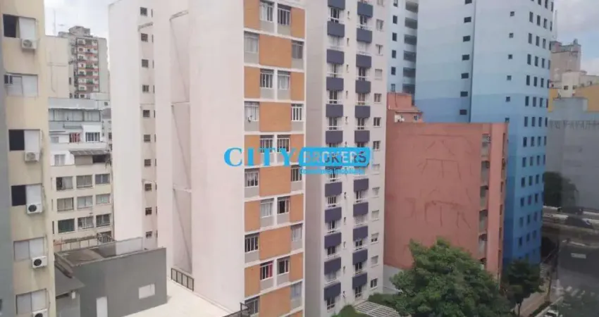 Sala comercial para locação com 66m² na avenida marques de itu ao lado do metrô santa cecilia