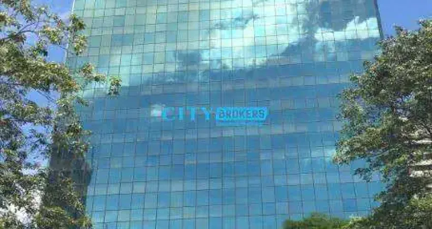 Aluguel escritório 507,62m² à 300 metros do metrô brigadeiro com 9 vagas e heliponto