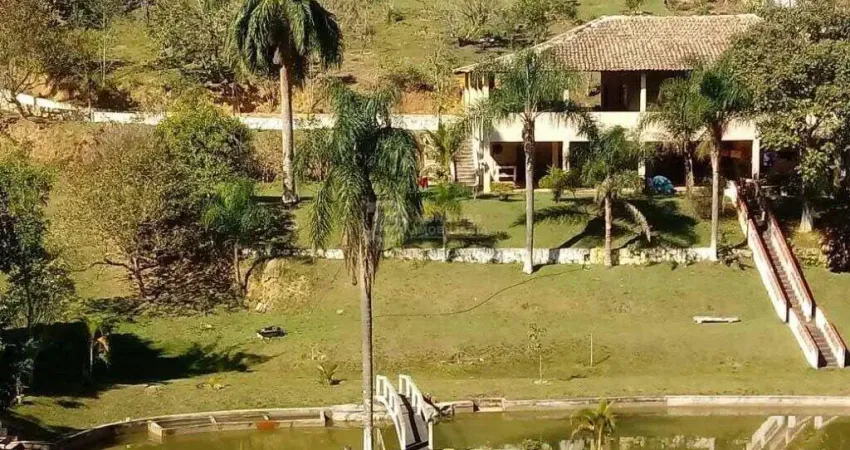 Chácara sítio à venda 12.000 m² casa 4 suítes casa com 564m² documentada santa isabel