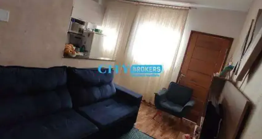 Apartamento á venda com 53m², 2 quartos, 1 banheiro próximo ao metrô carrão no bairro tatuapé zona leste