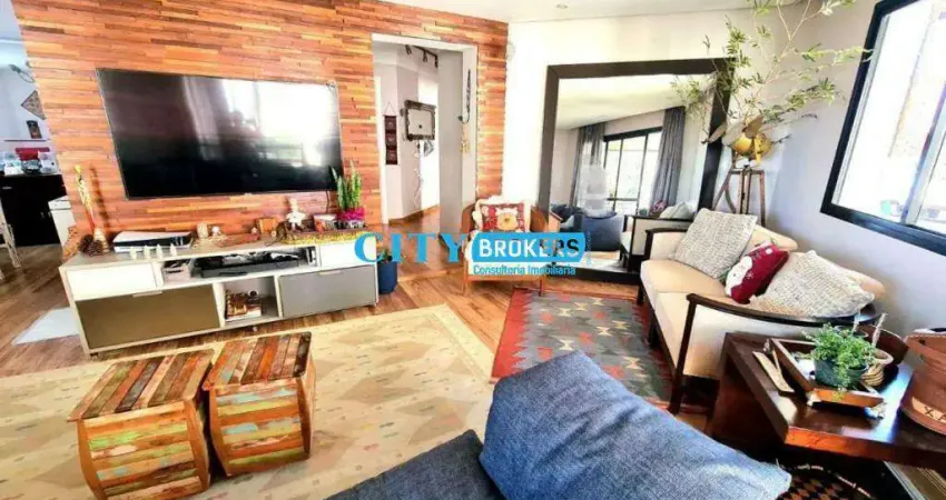 Apartamento a venda com 198m² jardim parque morumbi-são paulo - sp