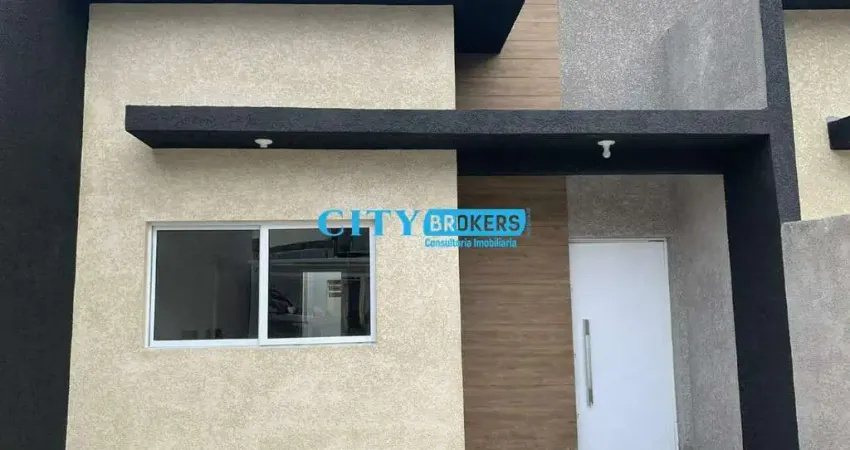 Casa térrea nova na vila nova bonsucesso - 126m², 3 dormitórios com 1 suíte, 2 vagas