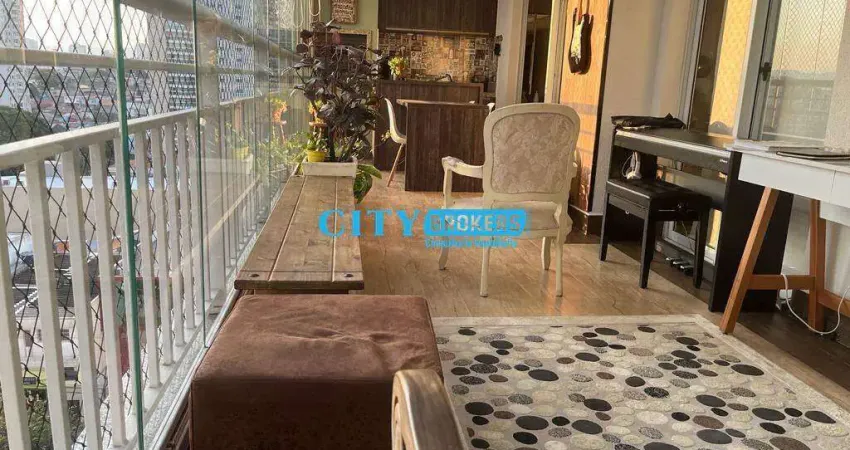 Apartamento de 134m² com 3 suítes, 3 banheiros, 1 lavabo, 3 vagas de garagem fixas e 1 depósito. via jardins do bosque