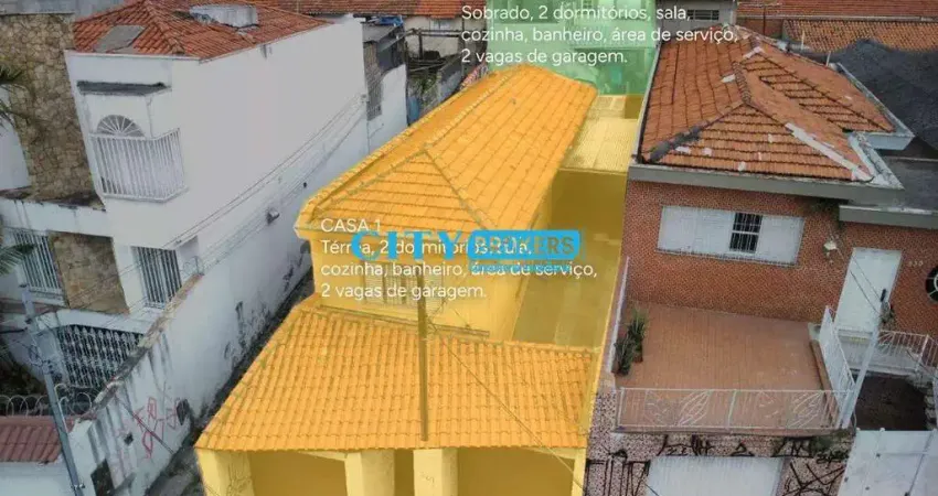 Duas casas grandes no mesmo terreno a venda na vila formosa zona leste