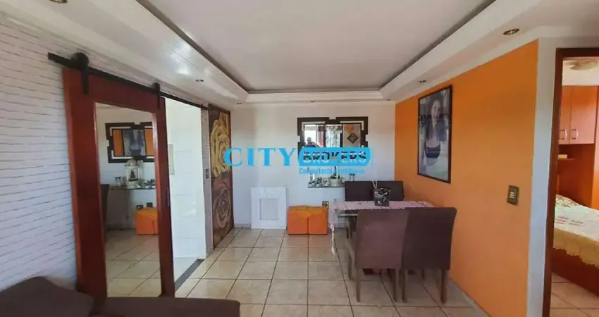 Apartamento 50m² com 2 dormitórios, no condomínio jardim vila galvão.