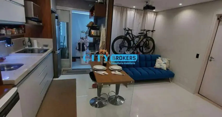 Apartamento compacto de alto-padrão, 54m2, a venda melville empresarial ii, barueri - sp,