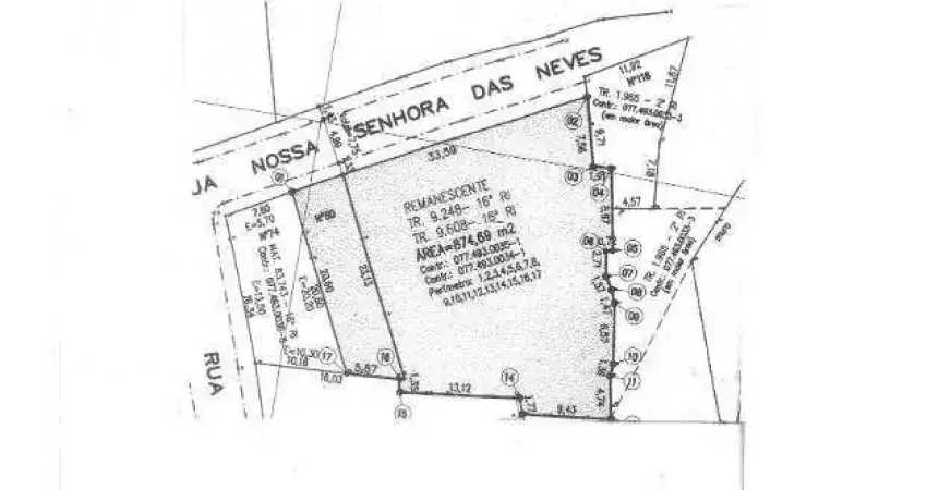 Terreno à venda na Rua Nossa Senhora das Neves, Vila Pereira Barreto, São Paulo