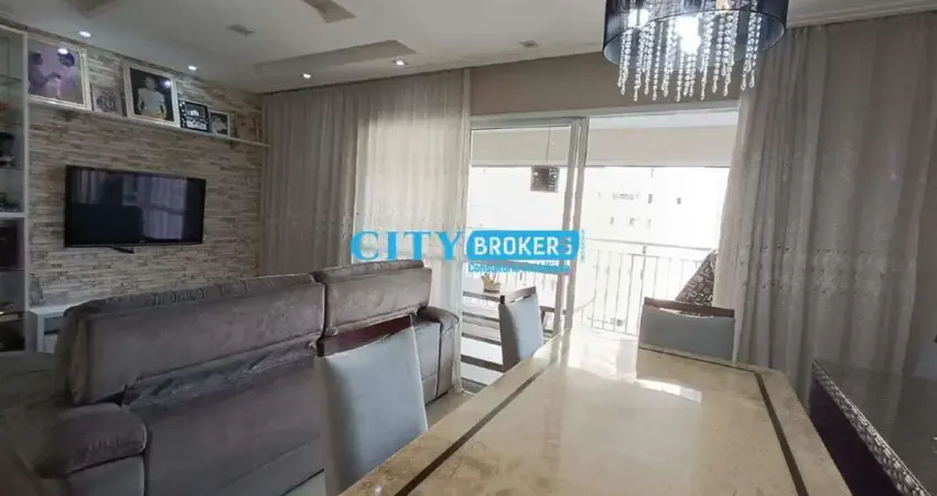 Apartamento 86²m. 3 dormitórios com 2 suítes, 2 vagas.andar médio. lazer completo