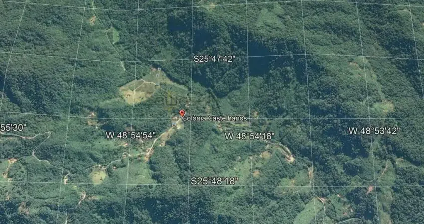 Terreno para venda entre são josé dos pinhais e guaratuba - br376